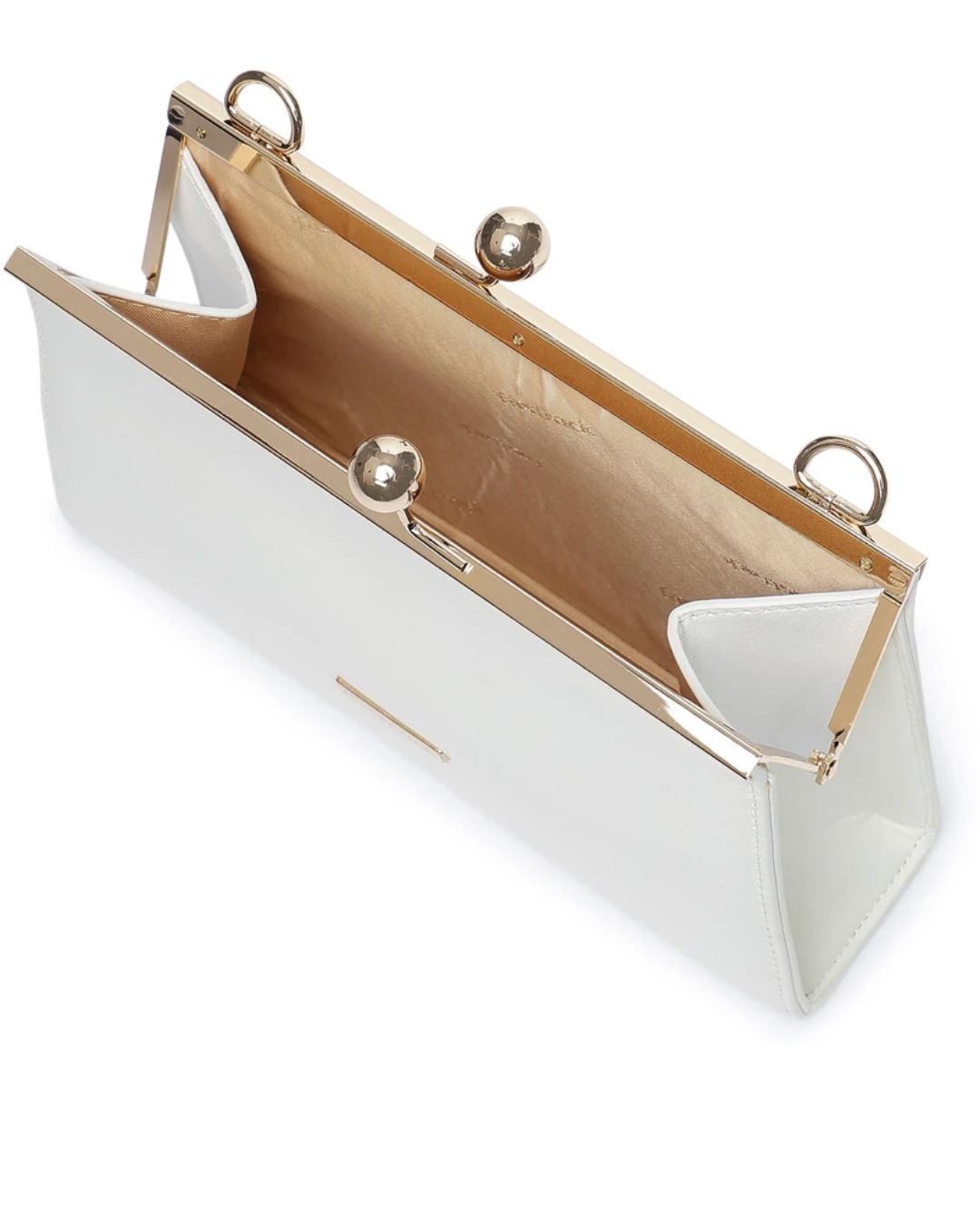 FASTRACK:- Women Party White Clutch