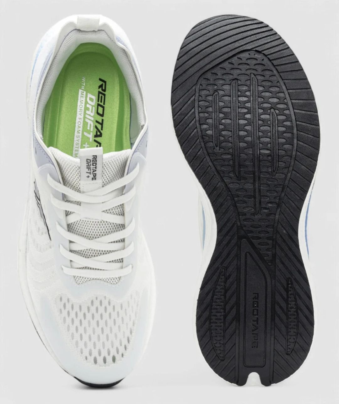 RED TAPE:- ETPU Ethlesure Shoes for Men Sports & Walking ( White)