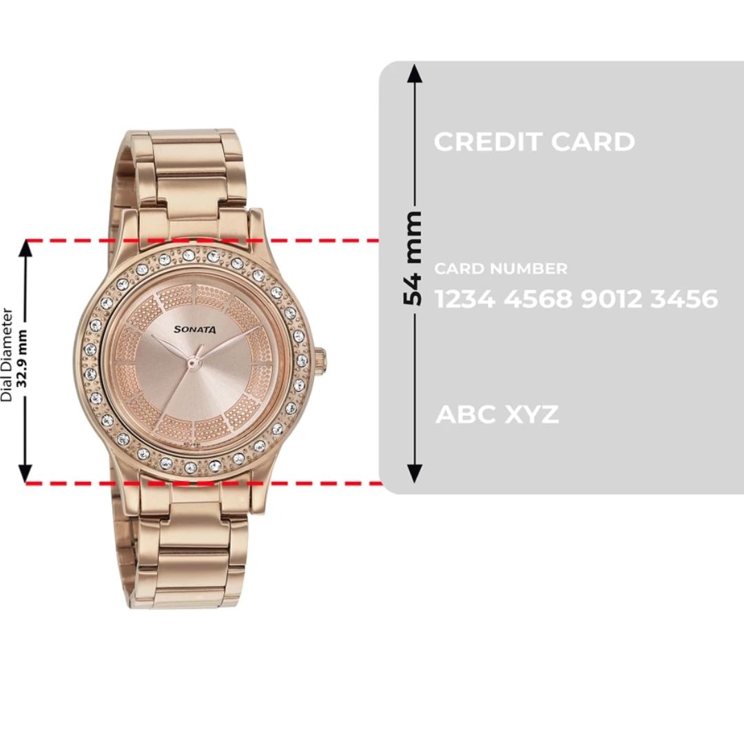 Sonata:- Blush it up Analog Watch for Women