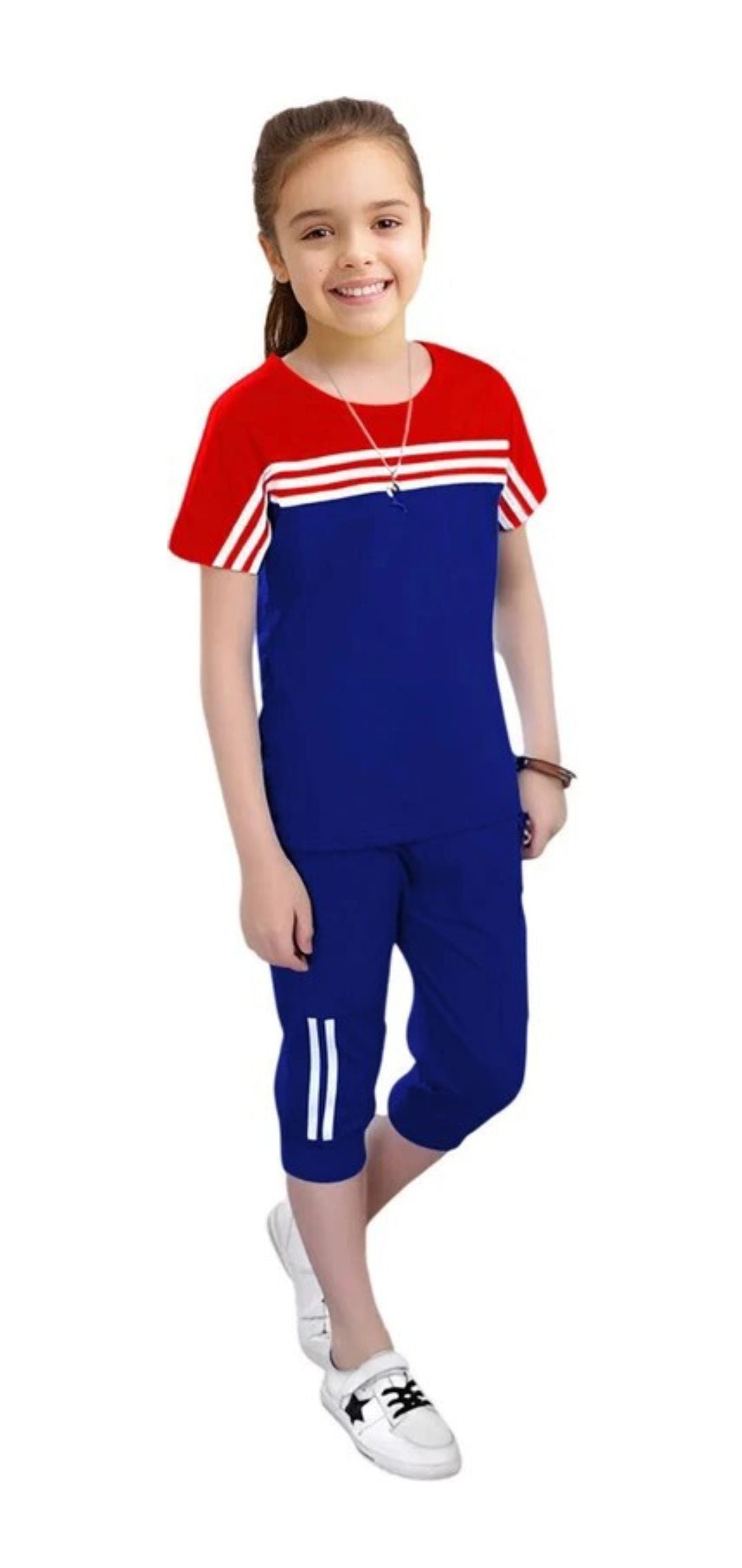 Baby boys & Baby girls Casual T-shirt Three Fourth Pant