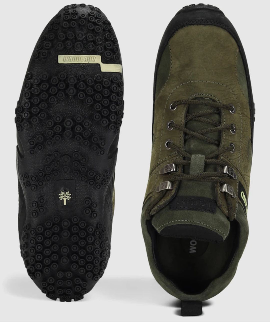 Woodland:- Casual Shoes for Men( Green)