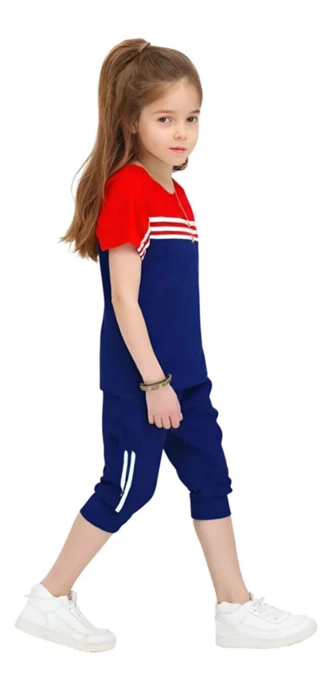 Baby boys & Baby girls Casual T-shirt Three Fourth Pant