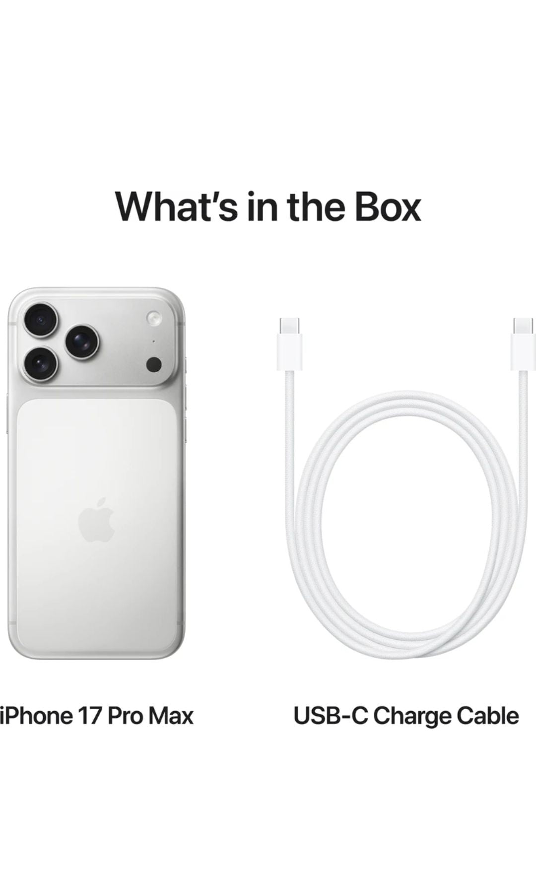 APPLE:- iphone 17 pro max