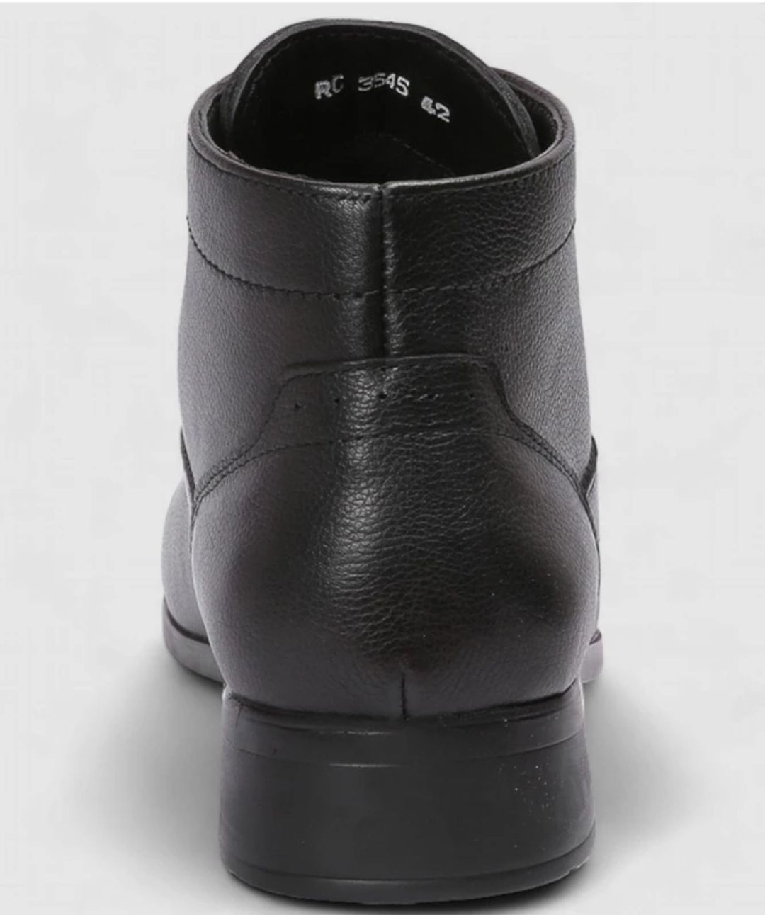 Red Chief- Genuine Leather Formal Boots With Formal Shoes For Men (Black)