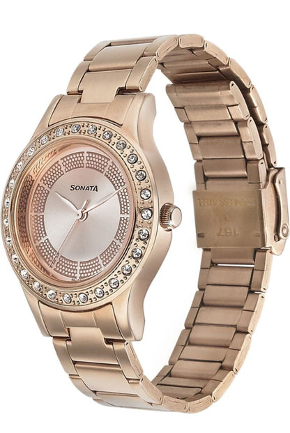 Sonata:- Blush it up Analog Watch for Women