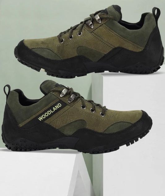 Woodland:- Casual Shoes for Men( Green)