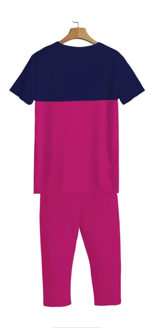Baby boys & Baby girls Casual T-shirt Three Fourth Pant