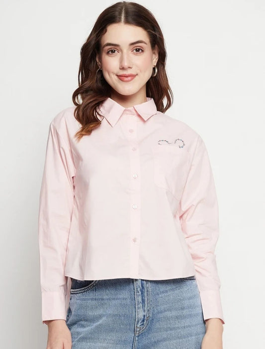 Women Regular Fit Printed Casual shirts