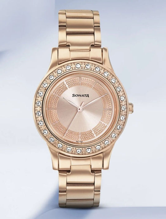 Sonata:- Blush it up Analog Watch for Women