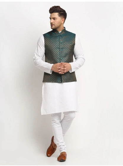 Men Printed Nehru Jacket