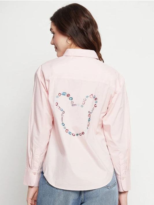 Women Regular Fit Printed Casual shirts